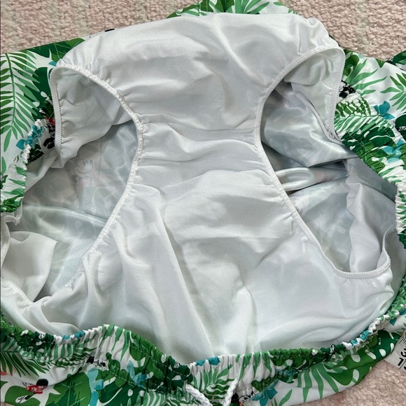 Disney Tropical Mickey Mouse Green Men's Swim Trunks Size XXL Cruise Resort - Picture 8 of 8